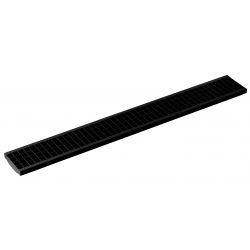 Grille noire extra strong clipsable 1000 x 130 mm – classe A15