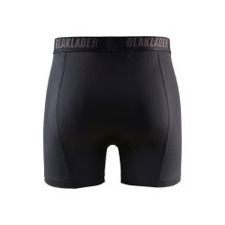 Boxers - Pack X2 Noir/Gris Foncé XL