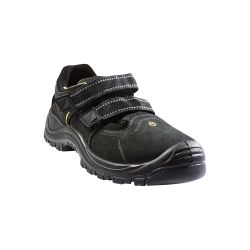 sandales de sécurité S1P Noir/Gris Foncé W37