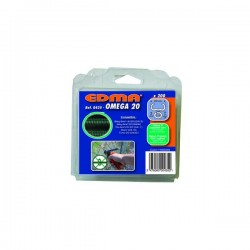 AGRAFES OMEGA 20 - Galva plastifié vert - 200