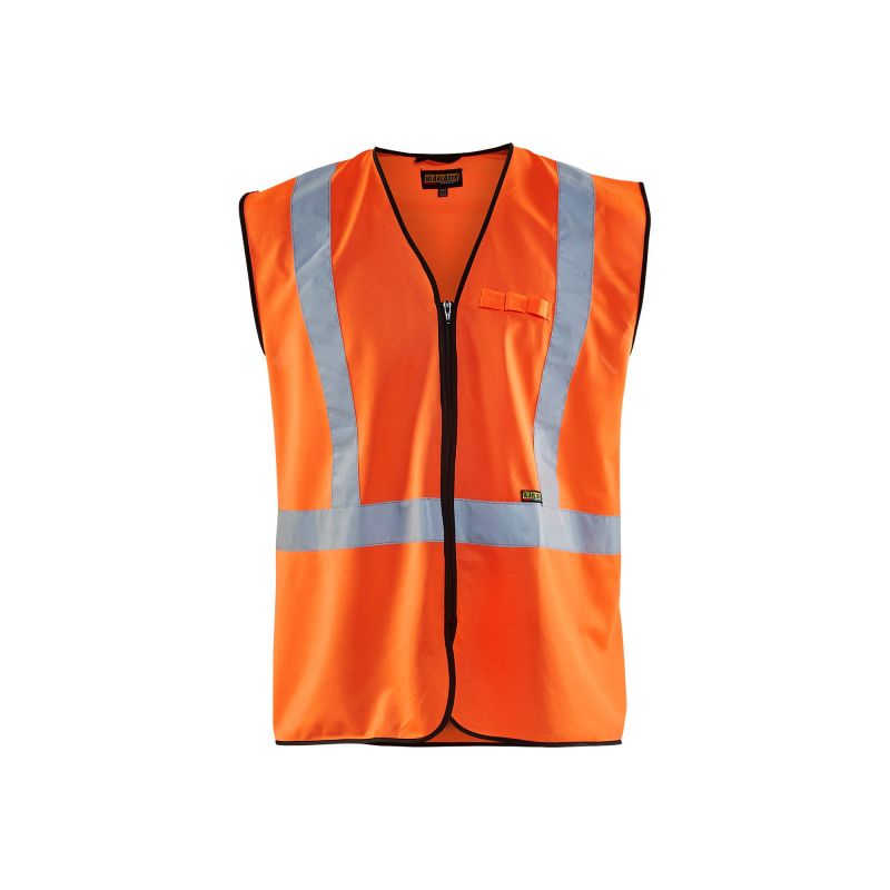 Gilet zippé haute visibilité Orange fluo L/XL