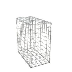 Gabion cage ( 50 cm x 100 cm x  100 cm ) - Maille : Carré 10 cm x 10 cm - Fixation : Spirales - Ø de fil : 4.5 mm