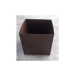 Pot en synthétique - Hauteur : 60 cm - Largeur : 60 cm - Clôture synthétique