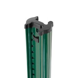 POTEAU A CLIPS GIGA VERT - Différentes Tailles - 80x60 mm - pour panneaux GIGA - Capuchon non compris