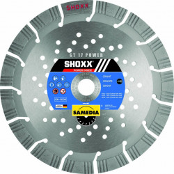 Disque Diamant Shoxx Gt17 Power - AL : 25.4/SAS mm - Ø : 350 mm - Haut. Segment : 17 mm