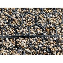 Plaque stabilisatrice de gravier en milieu urbain : URBANGRAVEL - 591X378X40 mm (0.223m2)