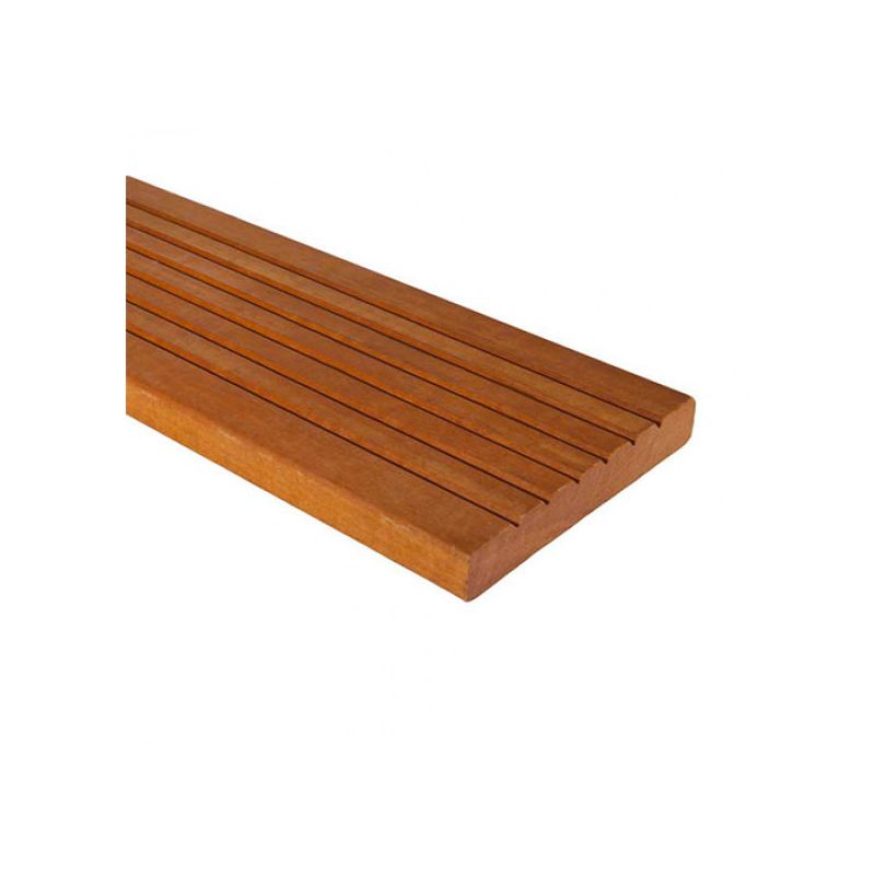 Lame Massaranduba rouge striée KD – 21 x 145 mm