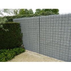 Kit gabion à gravillons 180 x 180 x 10 cm – Sonomuro