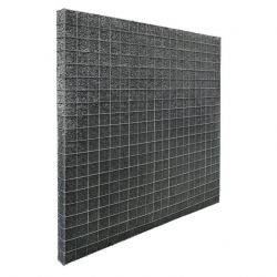 Kit gabion à gravillons 180 x 180 x 10 cm – Sonomuro