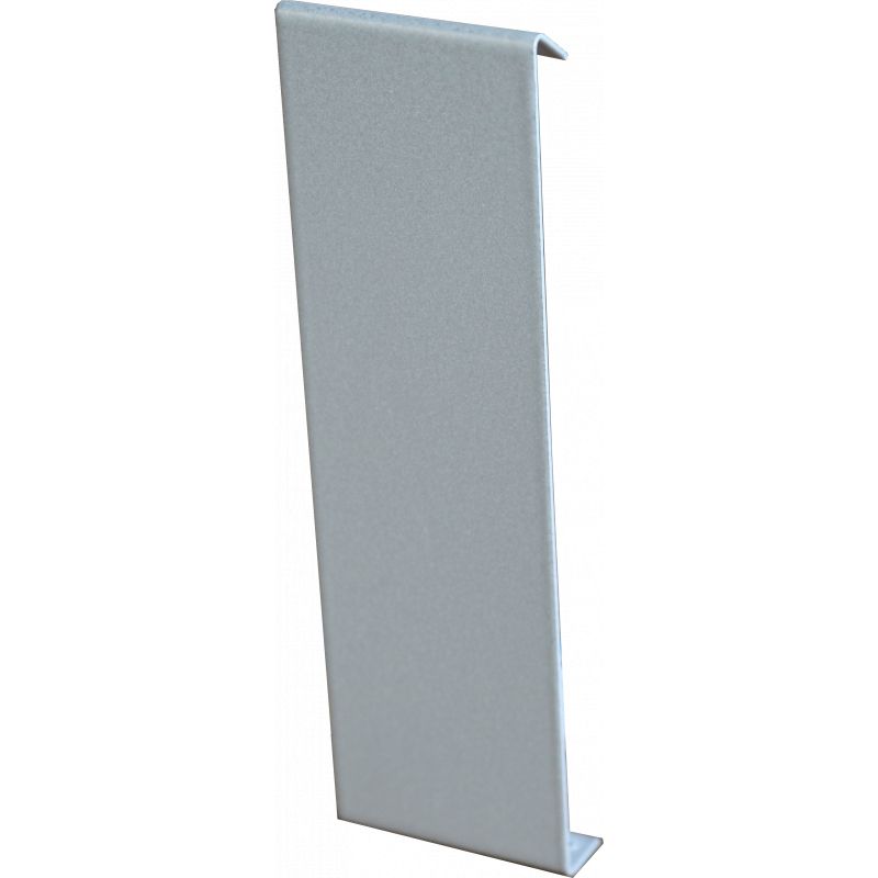 Jonction droite Laqué Gris aluminium