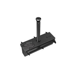Fixation pour lame de terrasse composite départ/fin - Sachet de 30 clips + vis