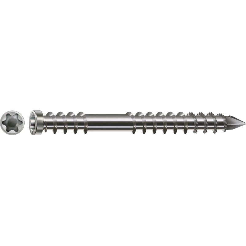 Vis terrasse 6.0 x 70 - Inox A4 - 100 Pièces Vis terrasse 6.0 x 70 - Inox A4 - 100 Pièces