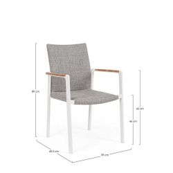 Fauteuil de jardin - JALISCO blanc