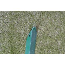 Jambe de force en L epoly vert 40x40x4 lg 2,4m - DESTOCKAGE