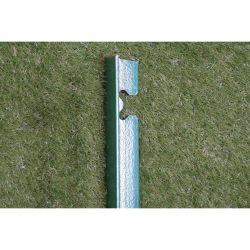 POTEAU TE INTERMEDIAIRE Epoly vert - 2,50 mètres -Section 40x40x4,5 mm