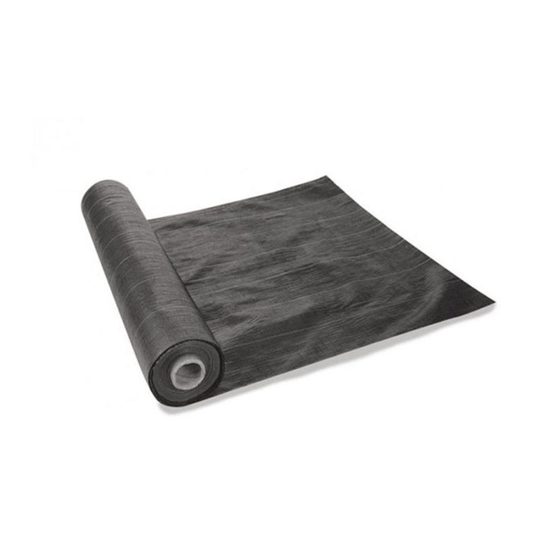 Toile de paillage hors sol 90 g/m² - Noire - Largeur 2.10m - Destockage