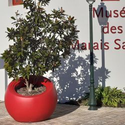 Jardinière boule Maximo Papi Sapin V414 Ø 1200 mm – H 1150 mm - Réserve 75 L - Papi