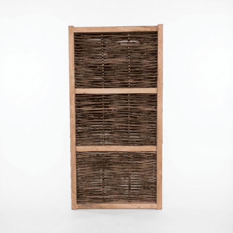 Portillon noisetier tressé - Largeur 90cm - Différentes hauteurs