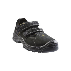 sandales de sécurité S1P Noir/Gris Foncé W36