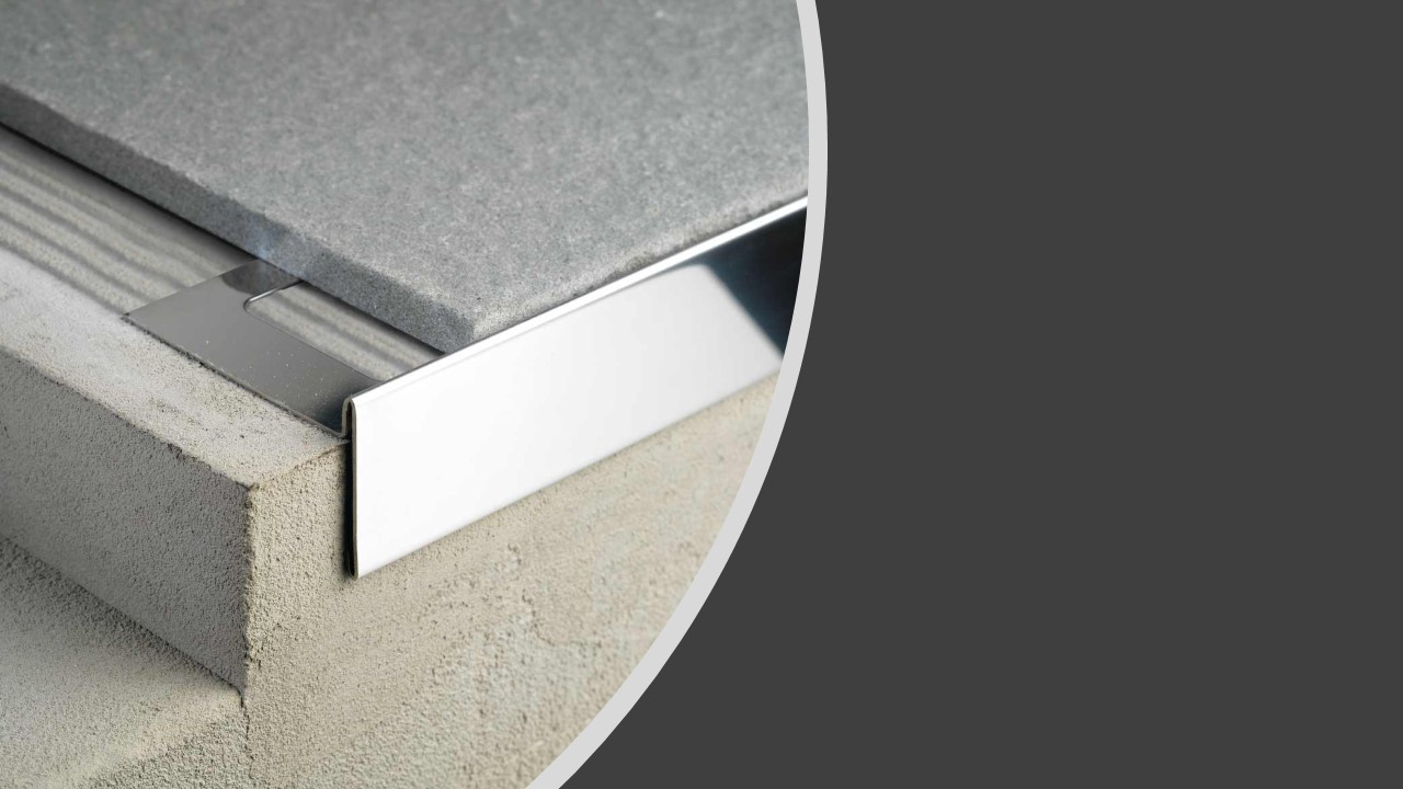 Profil finition aluminium